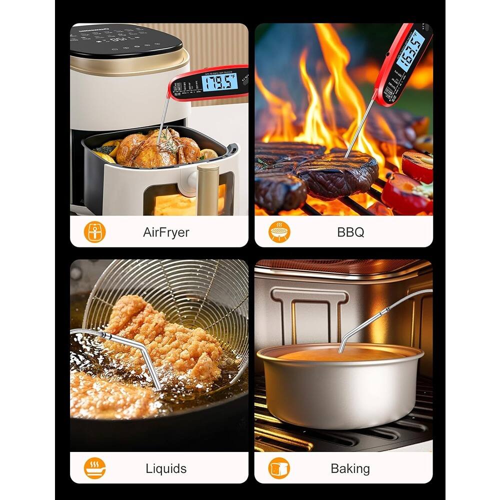 - AirFryer
- BBQ
- Liquids
- Baking