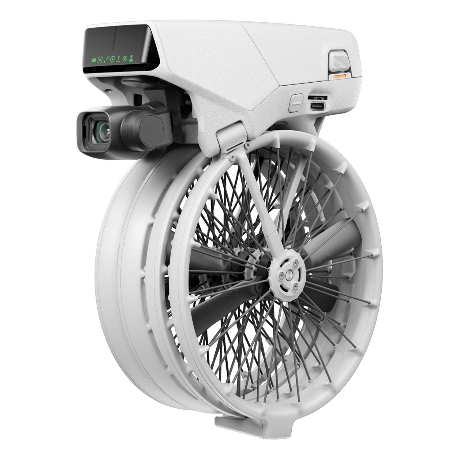 Alt View 2. DJI - Flip Drone Quadcopter with RC 2 Screen Remote Controller, Follow Me Drone with 4K UHD Camera.