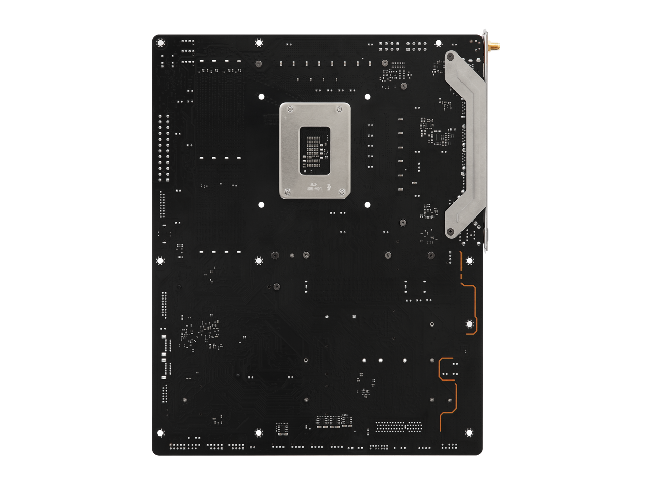 Alt View 5. ASRock - ASRock Phantom Gaming B860 Lightning WiFi LGA 1851 Intel B860 SATA 6Gb/s DDR5 ATX Motherboard.