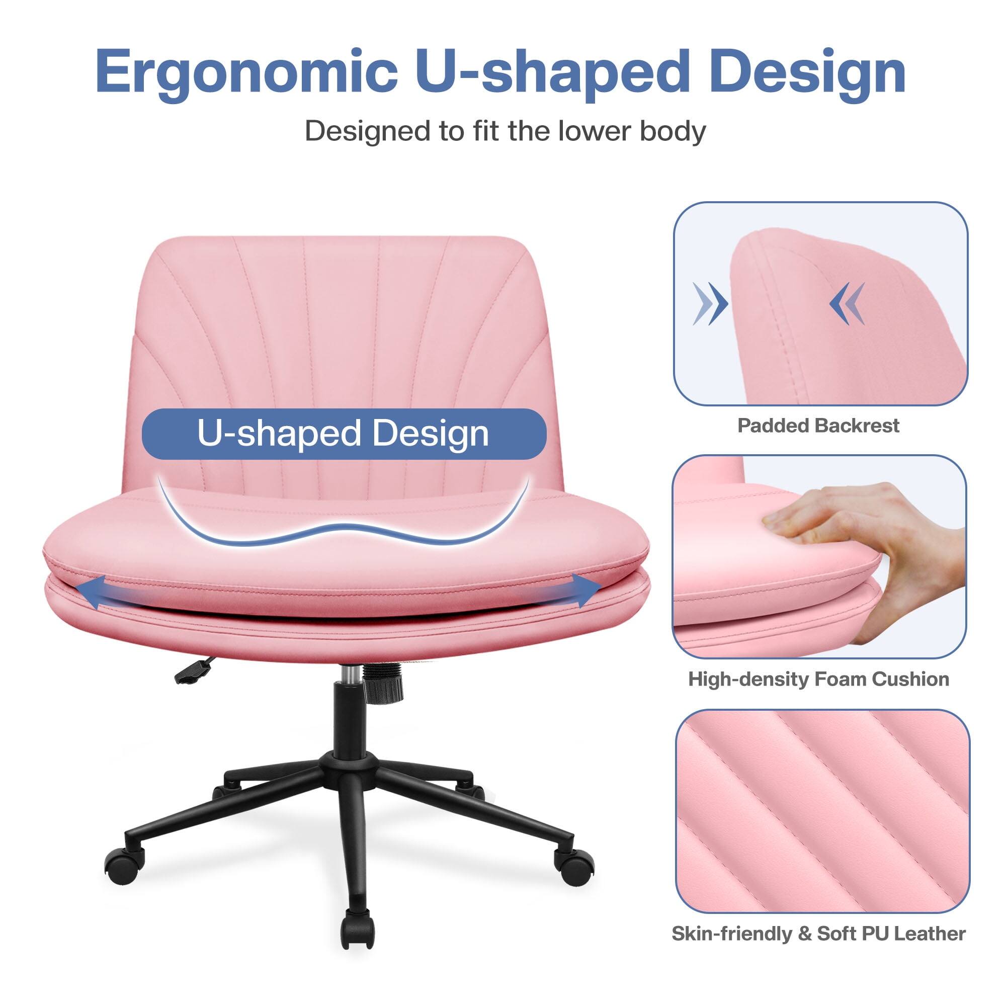 Ergonomic U-shaped Design  
Designed to fit the lower body

- U-shaped Design
- Padded Backrest
- High-density Foam Cushion
- Skin-friendly & Soft PU Leather