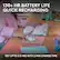 130+ HR BATTERY LIFE
QUICK RECHARGING
GET UP TO 3.5 HRS WITH 2 MIN CHARGE TIME