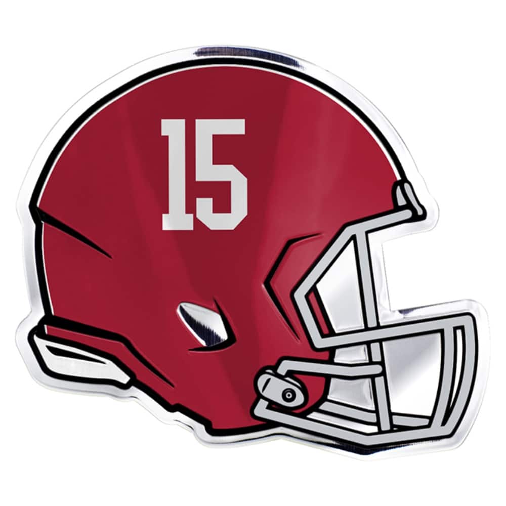 TCL - Alabama Crimson Tide Licensed Full Color Aluminum Helmet Emblem - Multi