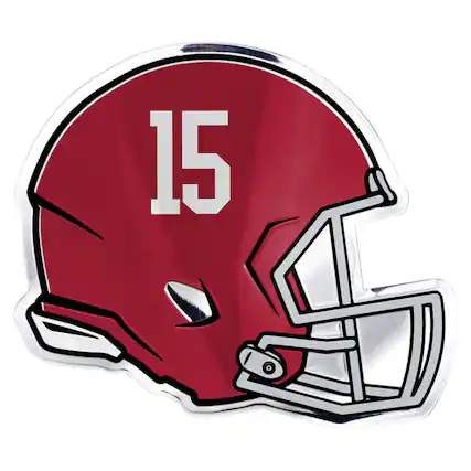 Front. TCL - Alabama Crimson Tide Licensed Full Color Aluminum Helmet Emblem - Multi.