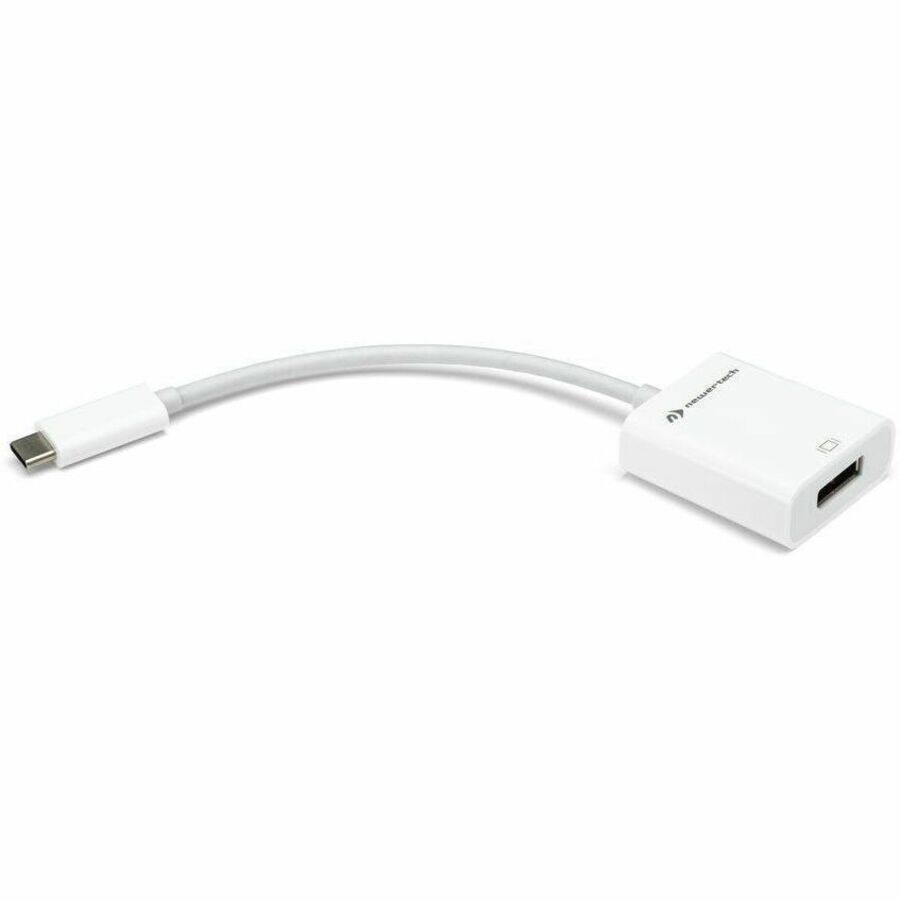 Alt View 5. NewerTech - NewerTech USB-C to DisplayPort 8K Display Adapter - 1 x DisplayPort Digital Audio/Video - Female - 1 x USB Type C - Male - Unknown.