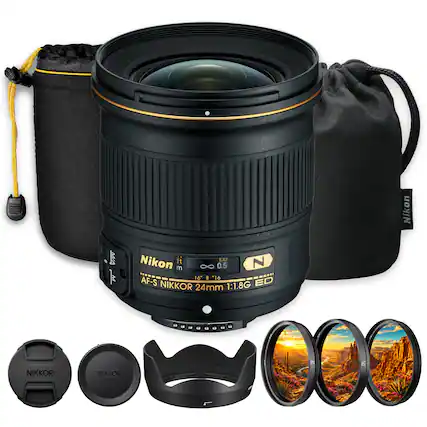 ALTA - - - - M/A
ft 1.0 Nikon m 0.5 N 16 0 *16 AF-S NIKKOR 24mm 1:1.8G ED
Nikon
NIKKOR
NIKKOR 2 mount
UV