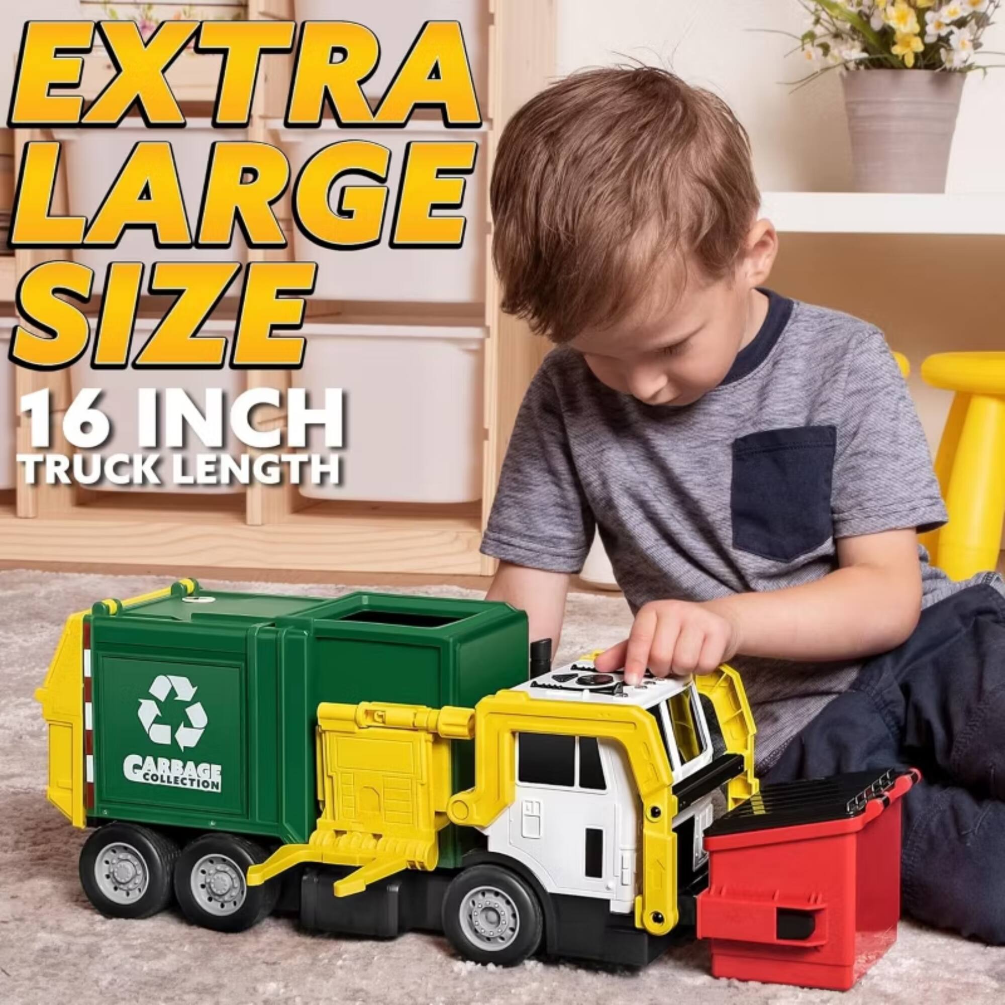 EXTRA LARGE SIZE 16 INCH TRUCK LENGTH
