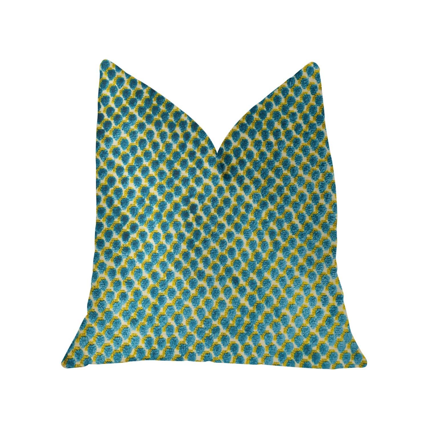 Plutus Brands Iota Luxury Throw Pillow Double sided 20