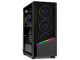 YEYIAN - Gaming Desktop PC YPA-EL780DC-57T1N AMD Ryzen 7 7800X3D 32GB DDR5 1TB SSD GeForce RTX 5070 Ti Windows 11 Home - Black