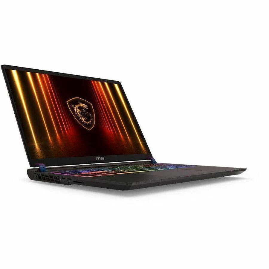 Alt View 5. MSI - MSI Vector 16 HX AI A2XW Vector 16 HX AI A2XWHG-285US 16" Gaming Notebook - QHD+ - 240 Hz - Intel Core Ultra 7 255HX - Cosmo Gray.