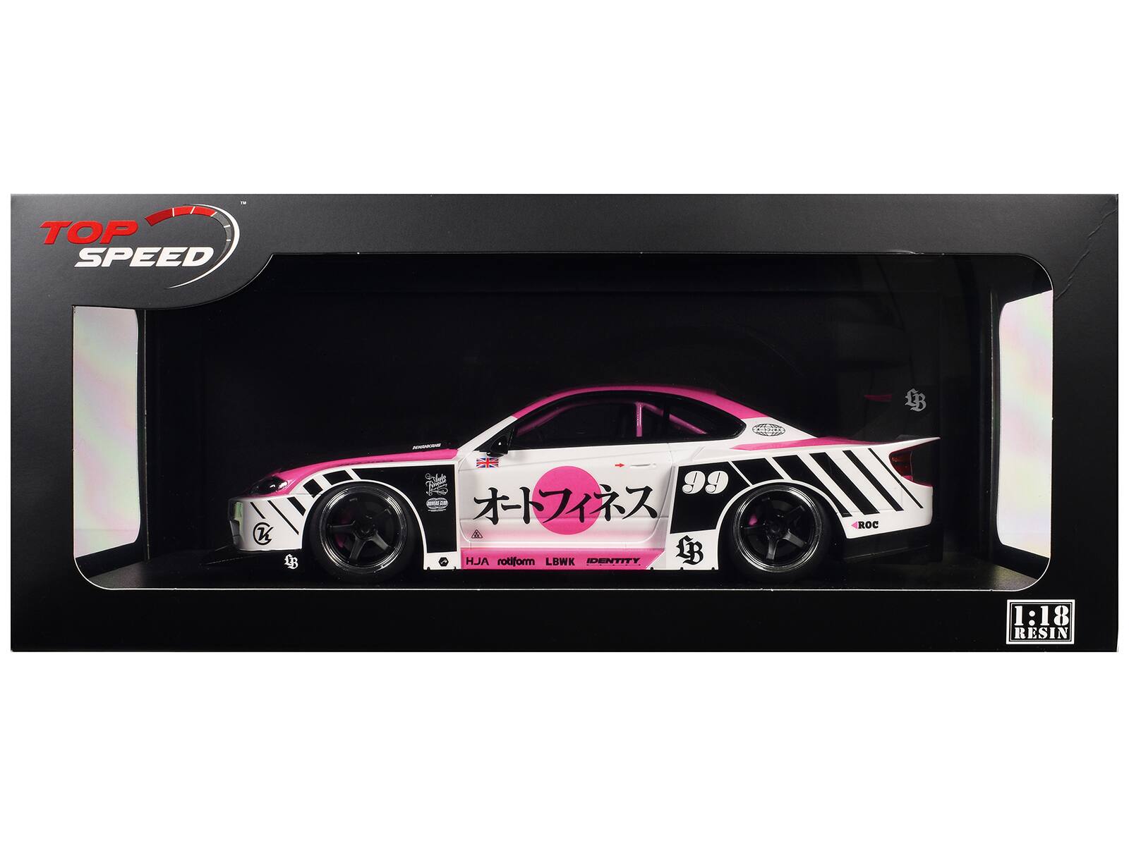 TOP SPEED  
SH 99  
HJA rotiform LBWK  
IDENTITY  
ROC  
1:18 RESIN