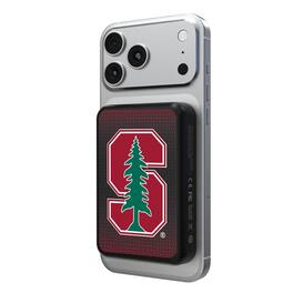 Keyscaper - Stanford Cardinal Wireless Magnetic Power Bank - Black