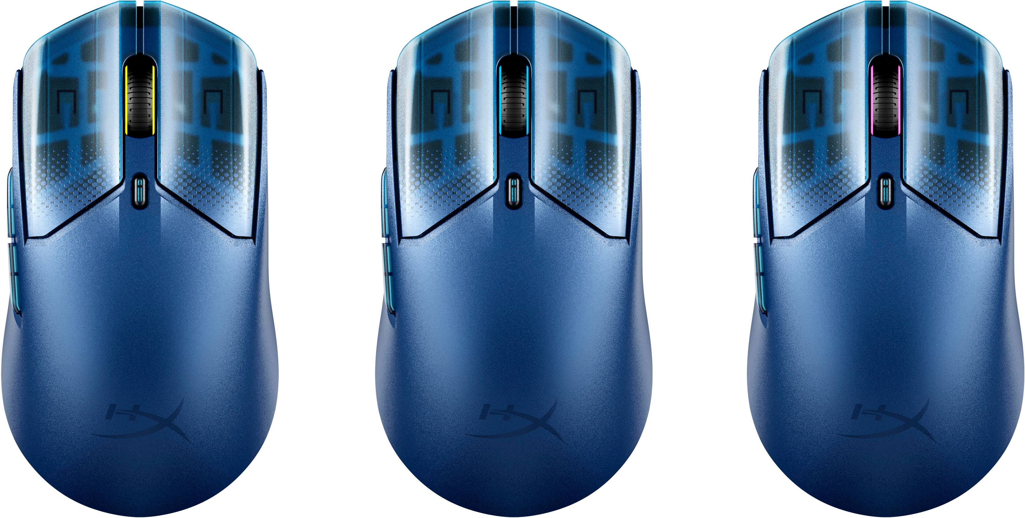 Alt View 12. HyperX - Pulsefire Haste 2 S Lightweight Wireless Optical Gaming Mouse with RGB Lighting - Navy.
