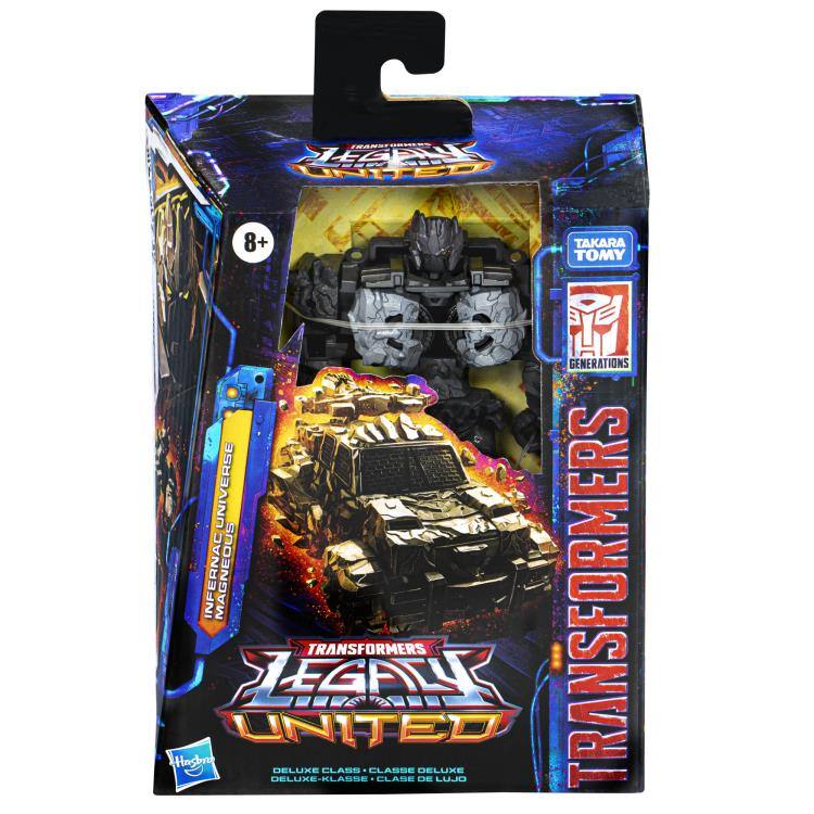 C TRANCY PKGANK UNITED 8+ TAKARA TOMY GENERATIONS UNIVERSE INFERNAC MAGNEOUS TRANSFORMERS TRANSFORMERS LEGATUK UNITED Hargra DELUXE CLASS CLASSE DELUXE DELUXE-KLASSE CLASE DE LUJO