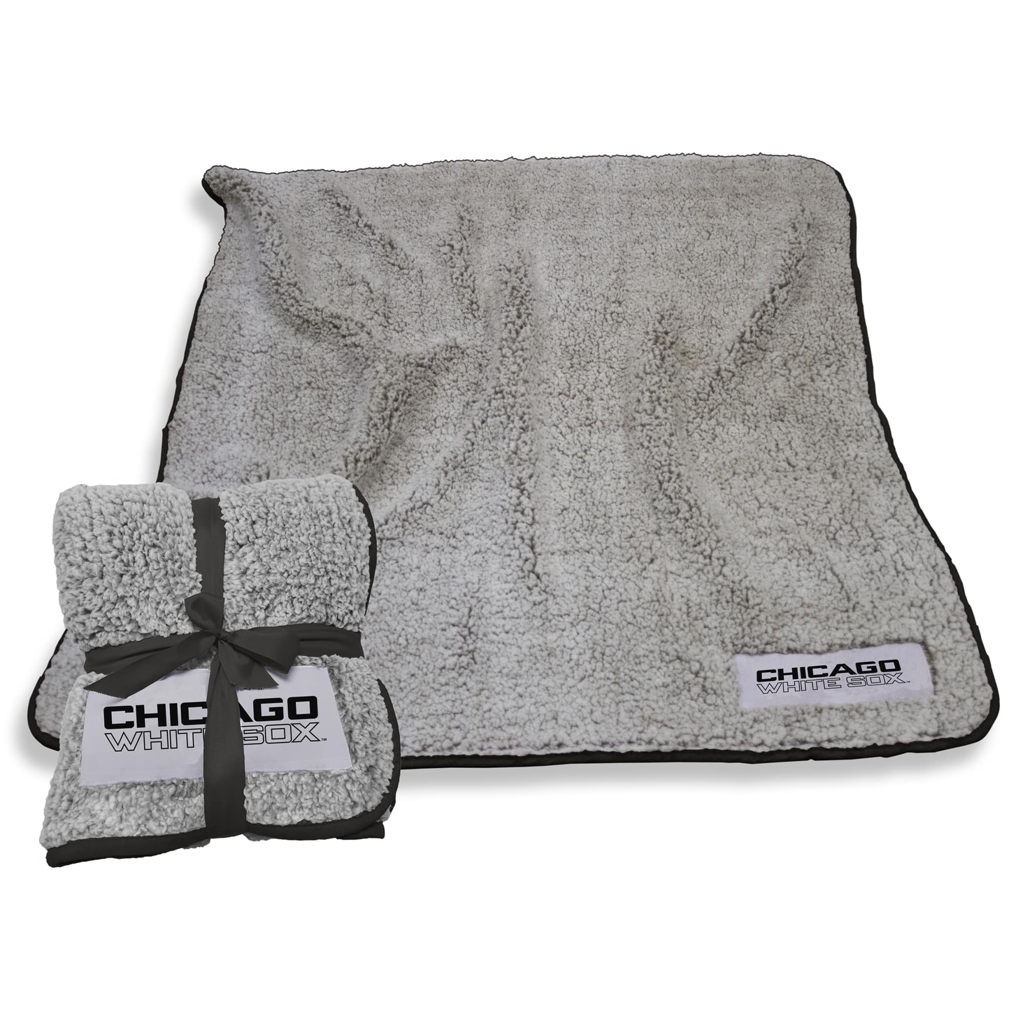Logo Brands - Chicago White Sox 50" x 60" Frosty Fleece Team Blanket - Multicolor