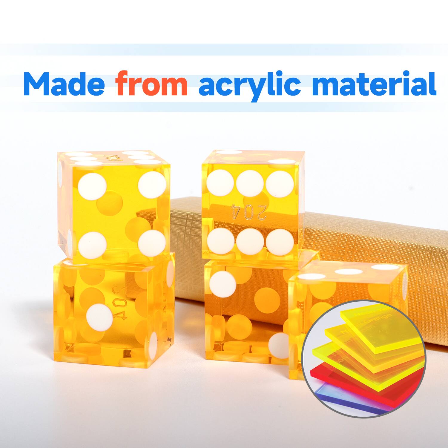 Made from acrylic material 204 dovenige