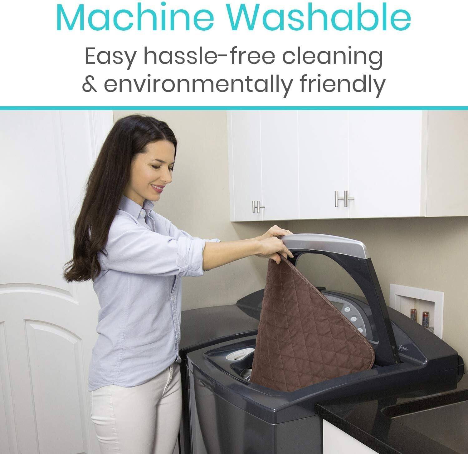Machine Washable  
Easy hassle-free cleaning & environmentally friendly