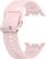 Front. Samsung - Sport Band for Galaxy Watch8 and Galaxy Watch8 Classic S/M - Pink.