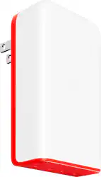 Twelve South - PlugBug 120 USB-C - White/Red - Front_Zoom