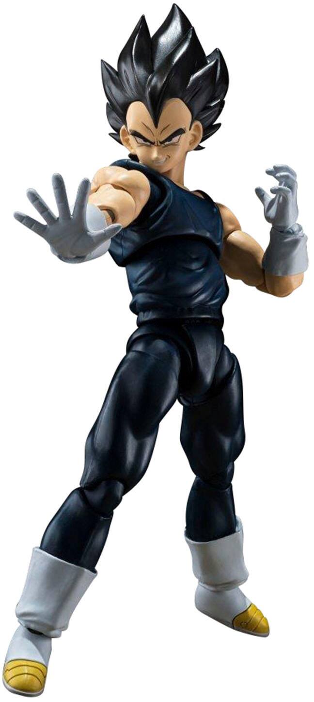 Alt View 2. Bandai - Vegeta Super Hero - Dragon Ball Super - Tamashii Nations S.H.Figuarts 7.1" Figure.