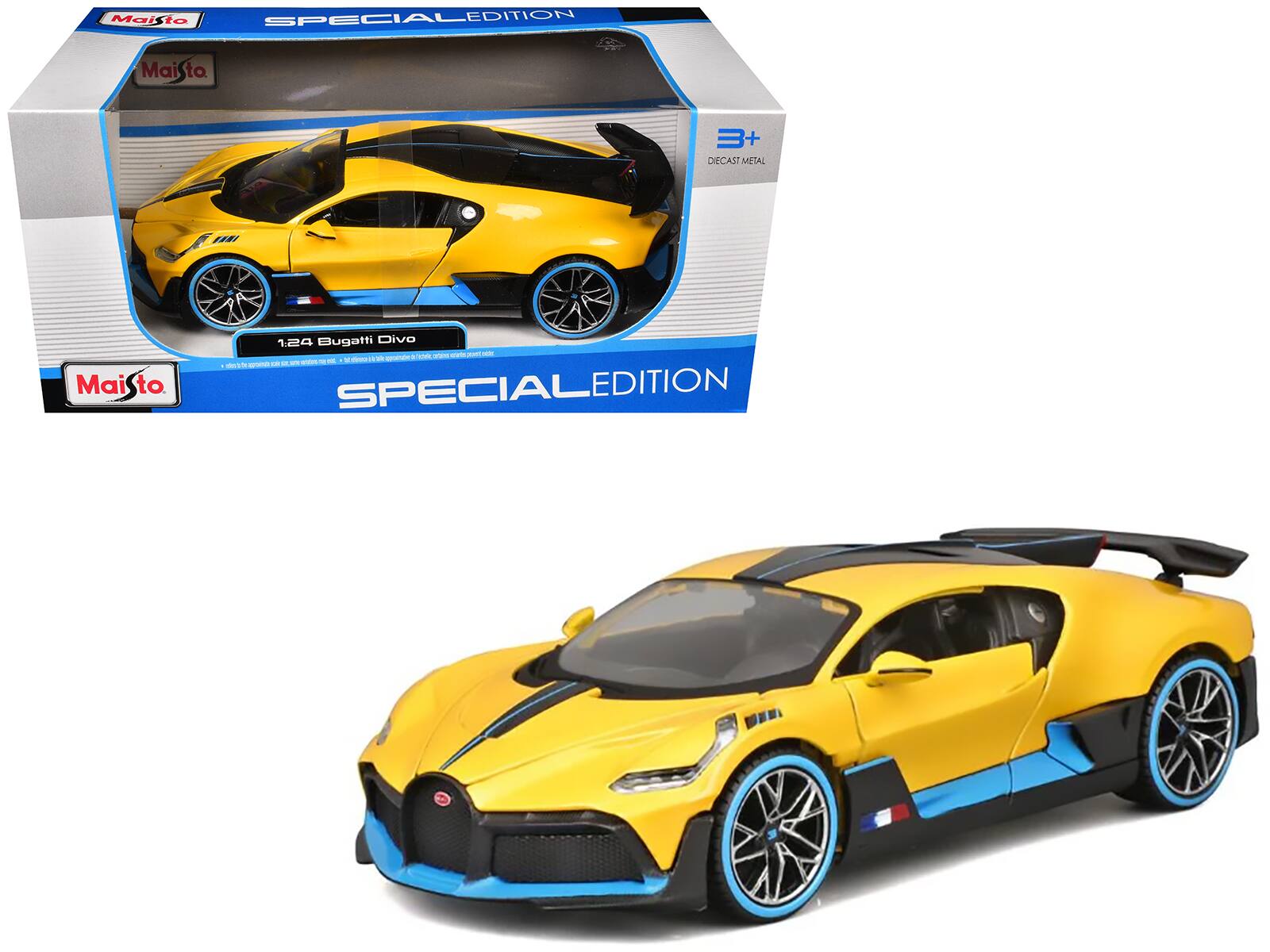 Maisto SPECIAL EDITION  
Maisto 3+ DIECAST METAL A  
1:24 Bugatti Divo