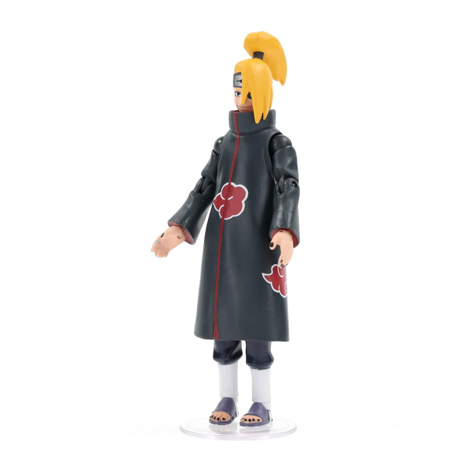 Alt View 2. Toynami - Naruto Shippuden 4 inch Action Figure | Deidara - Blue.