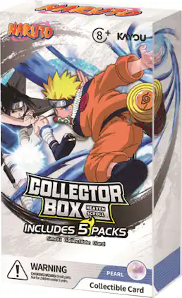 Kayou - Naruto Smriti Legacy Collector Cards - Heaven Scroll Collector Box (5-Packs)