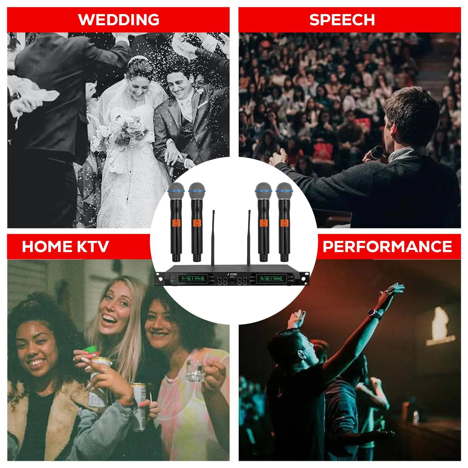 WEDDING, SPEECH, HOME KTV, PERFORMANCE