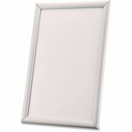 Universal - Poster Frame 11 x 17 Size Holds Wall Mountable Horizontal Vertical Aluminum Silver