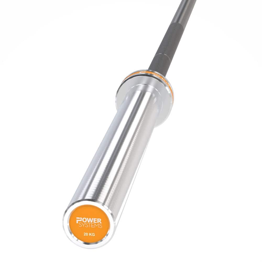 Power Systems - 20kg Men’s Hybrid Olympic Barbell - 86'' Black Zinc and Stainless Steel Weight Bar - Silver price history on PriceWatchPro