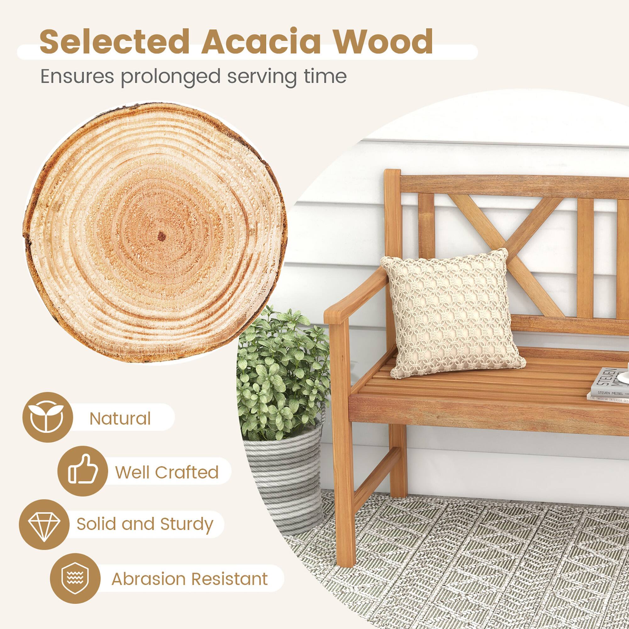 Selected Acacia Wood
Ensures prolonged serving time
Natural
Well Crafted
Solid and Sturdy
Abrasion Resistant