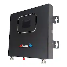 HiBoost - Pro25t-6s-btw Slw 35k 5g 6-band Cellular Signal Booster, Pro25t-6s-btw - Black