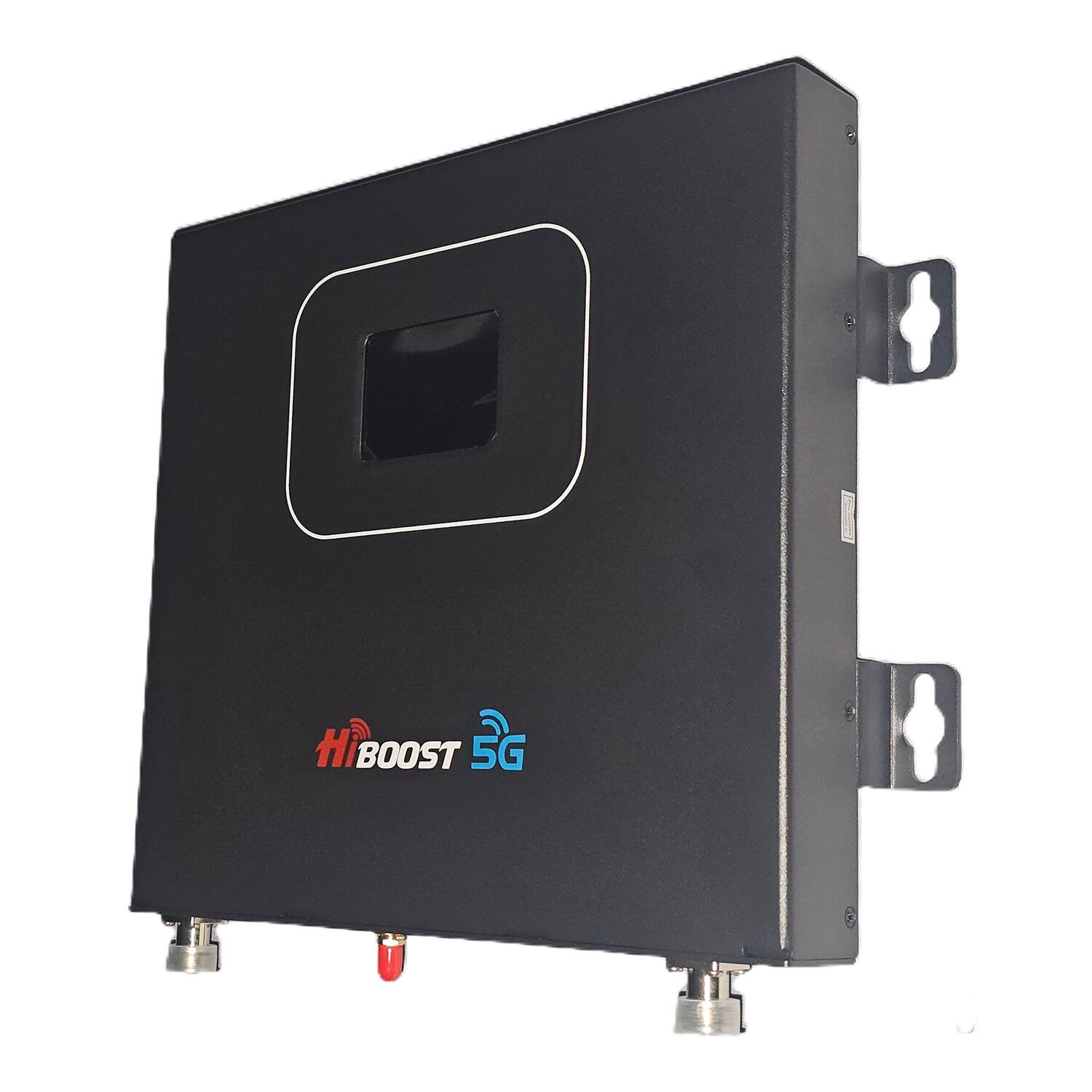 Front. HiBoost - Pro25t-6s-btw Slw 35k 5g 6-band Cellular Signal Booster, Black, Pro25t-6s-btw - black.
