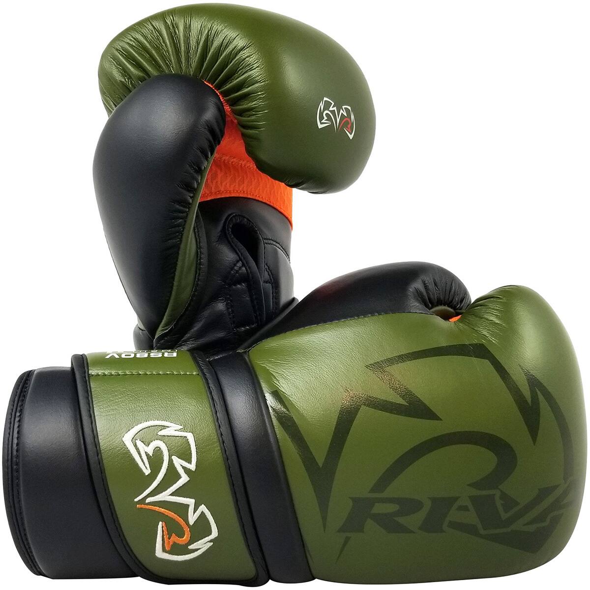 RIVAL - Boxing RS80V Impulse Hook and Loop Sparring Gloves - 14 oz. - Khaki Green price history on PriceWatchPro