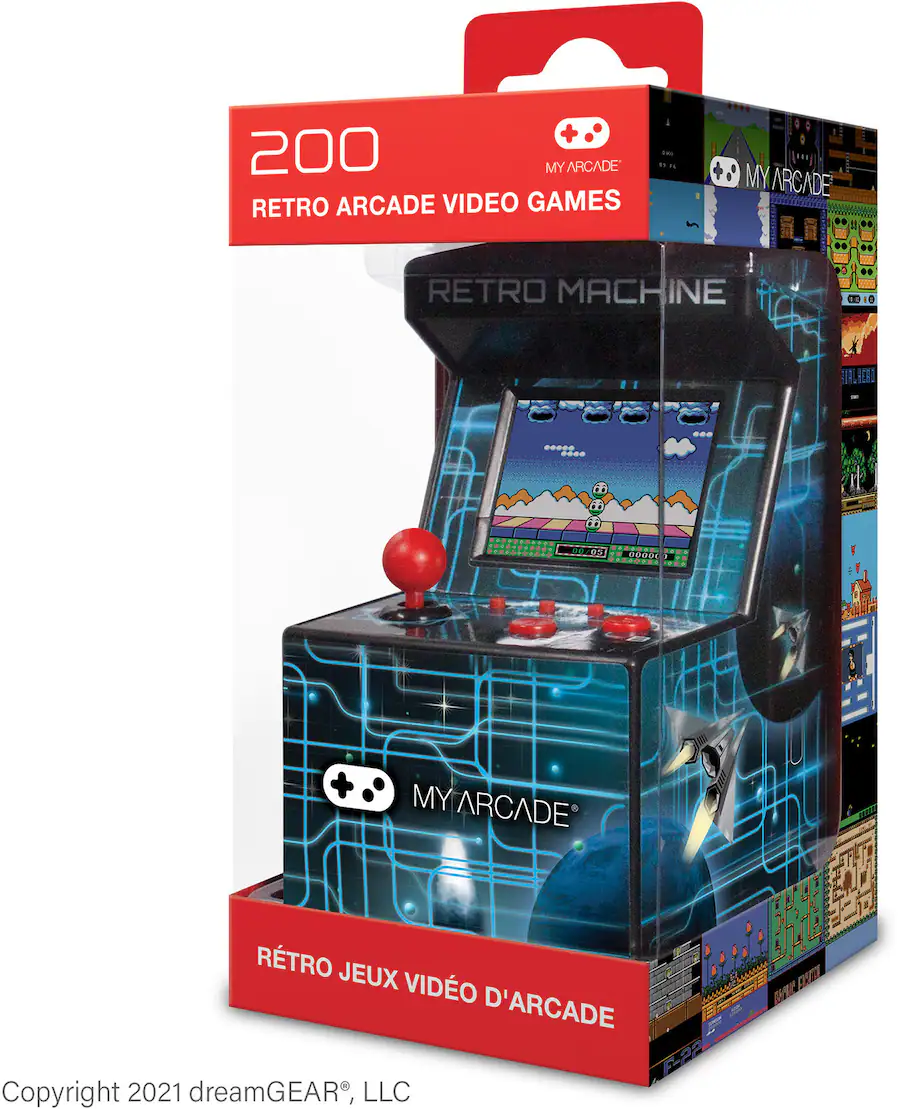 Arcade Machine Copyright Retro Machine: Mini Video Game Arcade Cabinet 200 Games 845620025770 ...