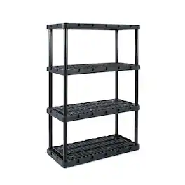Gracious Living - Ventilated Heavy Duty Storage Unit - Black