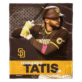 Northwest - Fernando Tatis Jr. San Diego Padres 50" x 60" Player Silk Touch Throw Blanket - Multicolor
