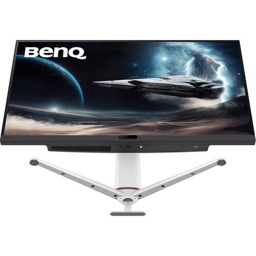 Alt View 6. BenQ - MOBIUZ EX381U 37.5" 4K IPS 144Hz Gaming Monitor 1ms GtG, 1000:1, FreeSync Premium Pro, KVM, HDMI & DisplayPort - White.