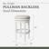 Bar-Height PULLMAN Backless Stool Dimensions: 31" H x 24" W x 19" D