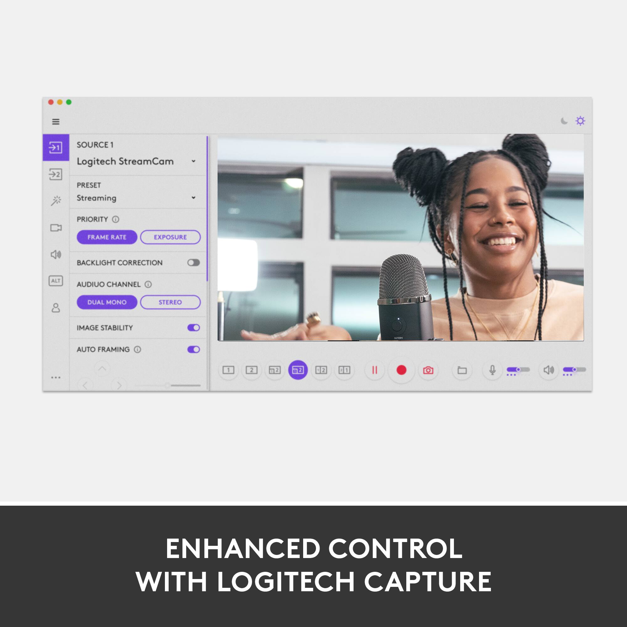 Enhanced Control with Logitech Capture