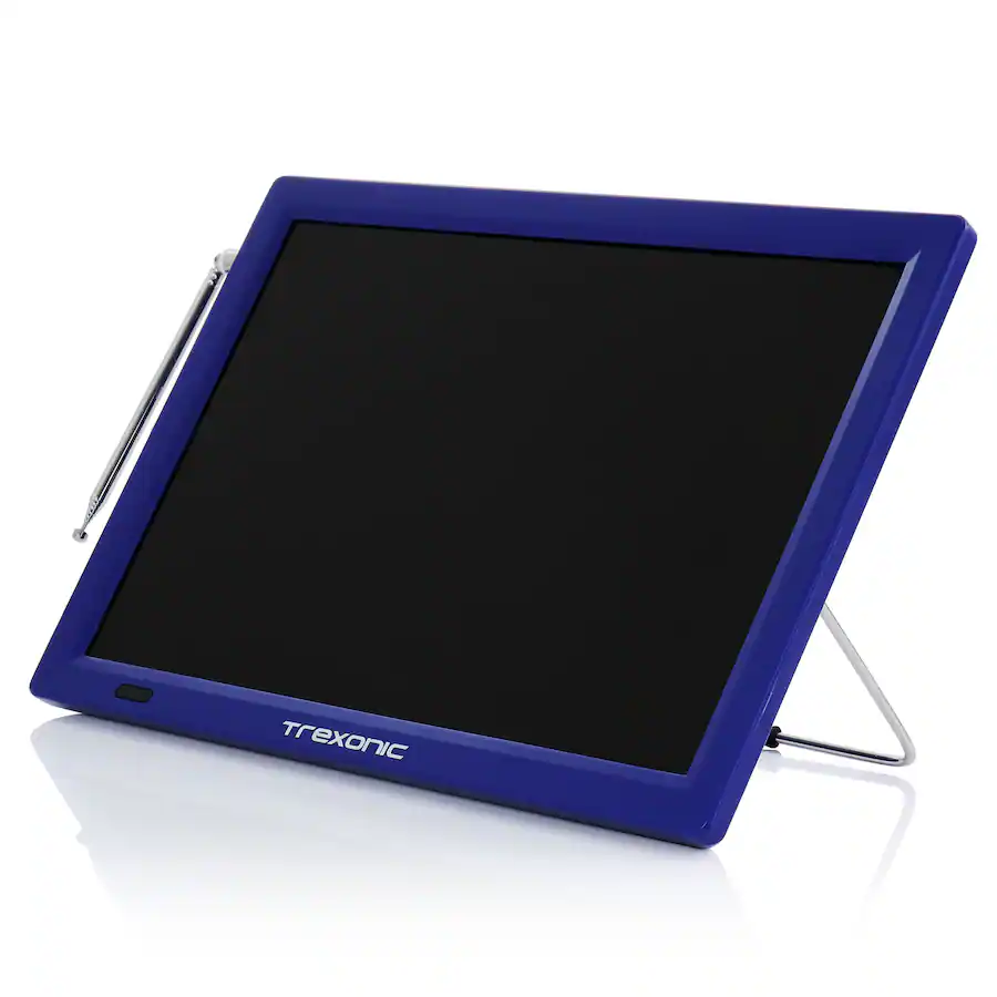 Trexonic Portable Rechargeable 14 Inch LED TV with HDMI, SD/MMC, USB ...