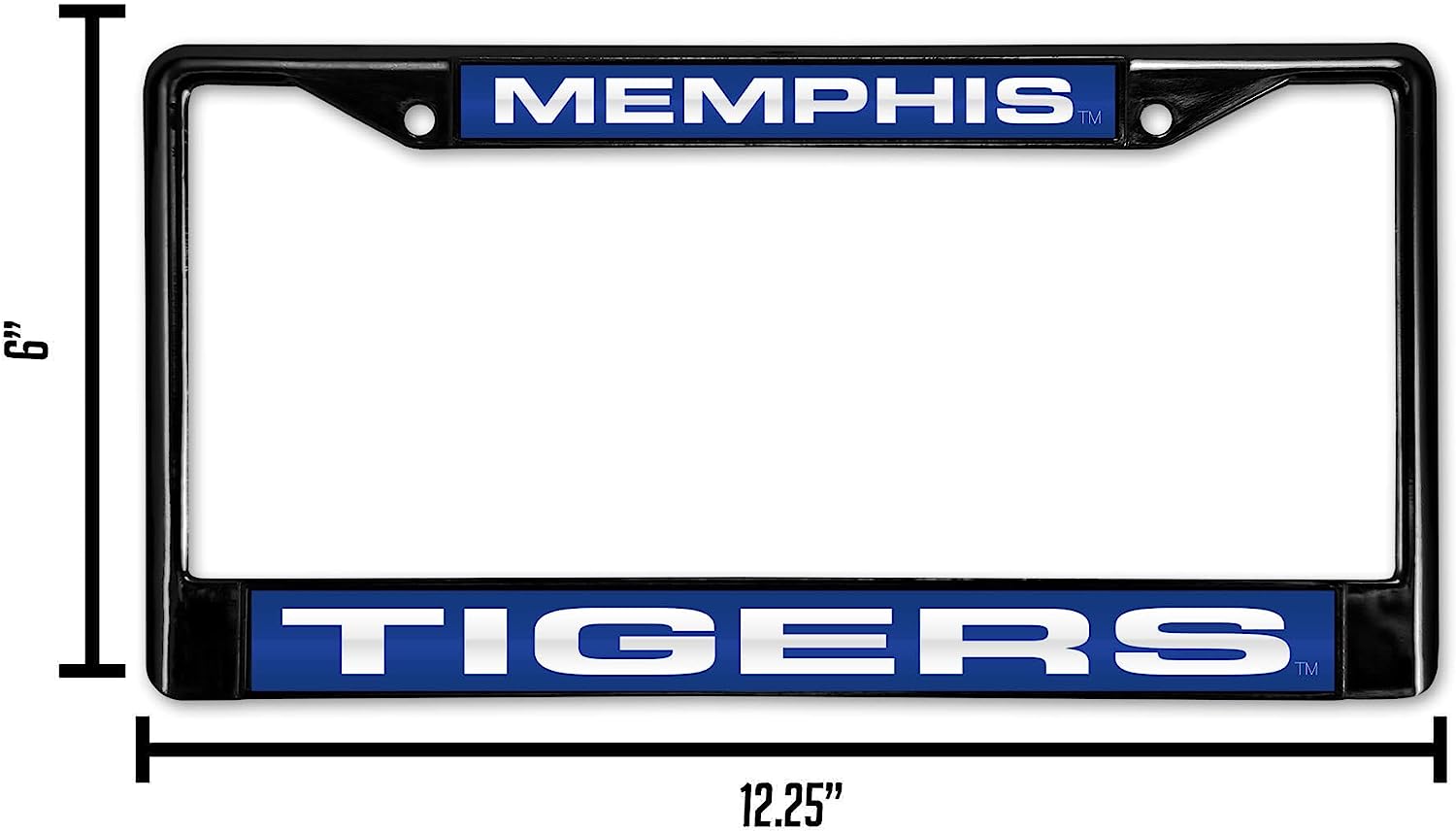 MEMPHIS  
TIGERS  

6"  
12.25"
