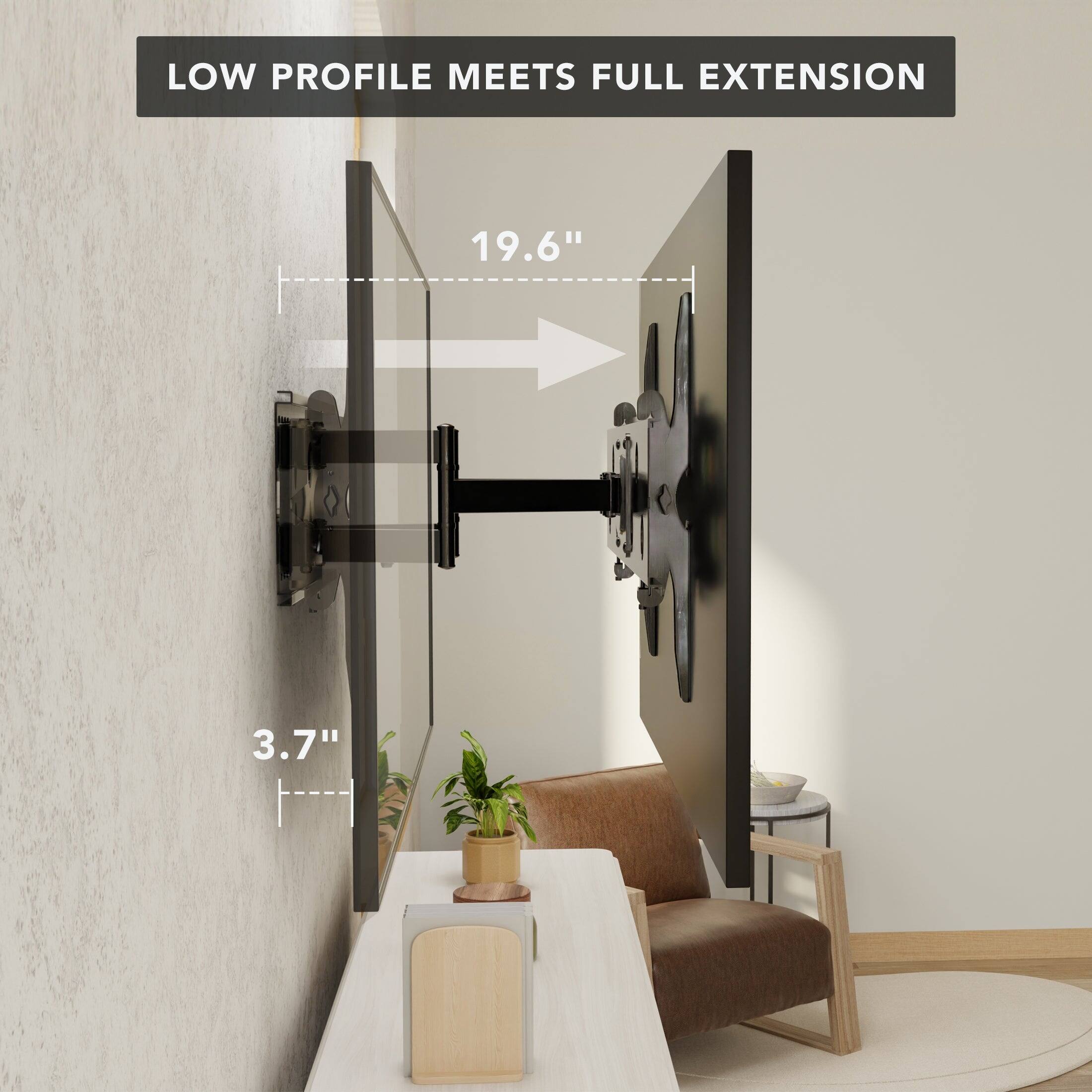 LOW PROFILE MEETS FULL EXTENSION

19.6"

3.7"