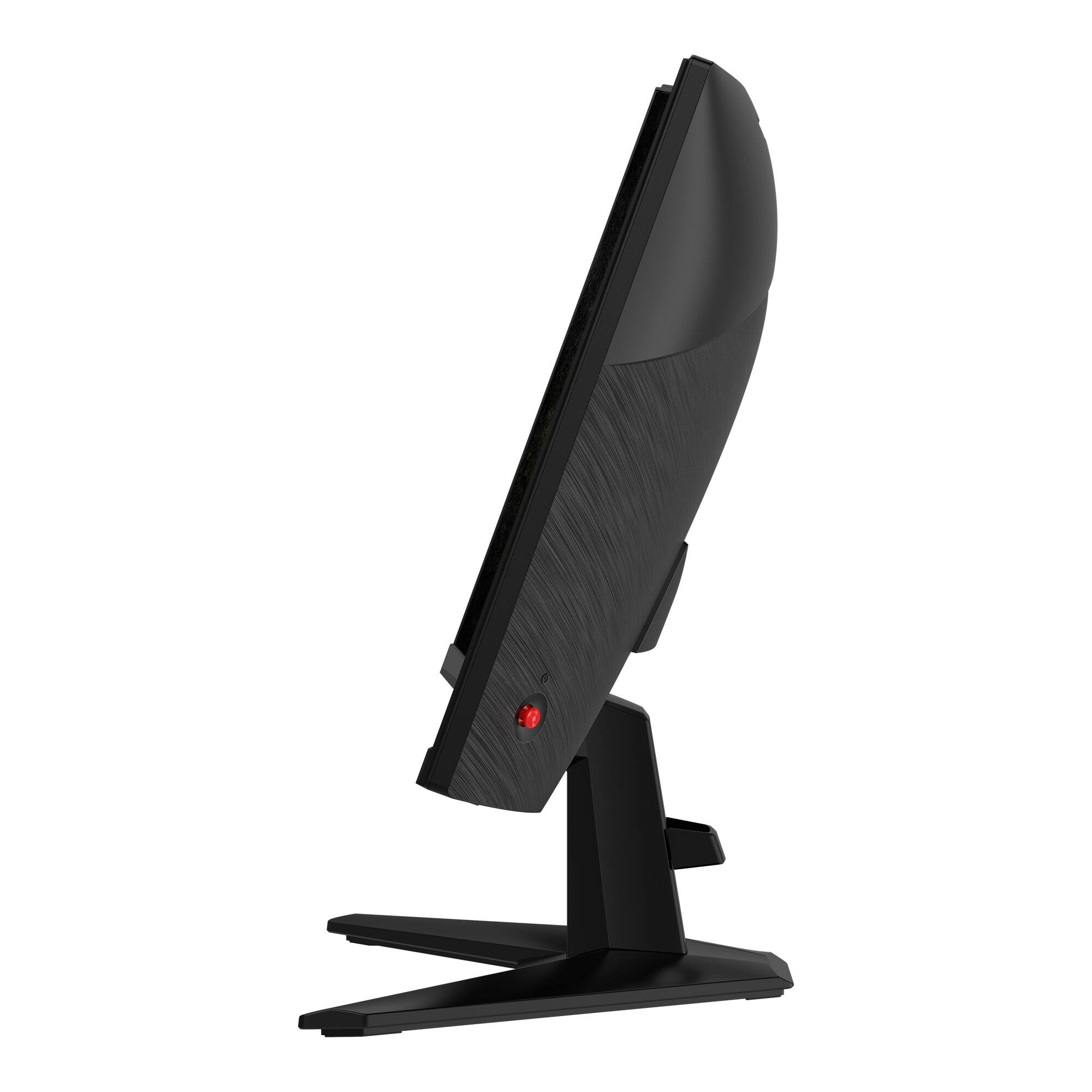 Alt View 6. MSI - MAG 245C X24 24" Curved FHD 240Hz 1ms VA FreeSync Premium Gaming Monitor - Black.
