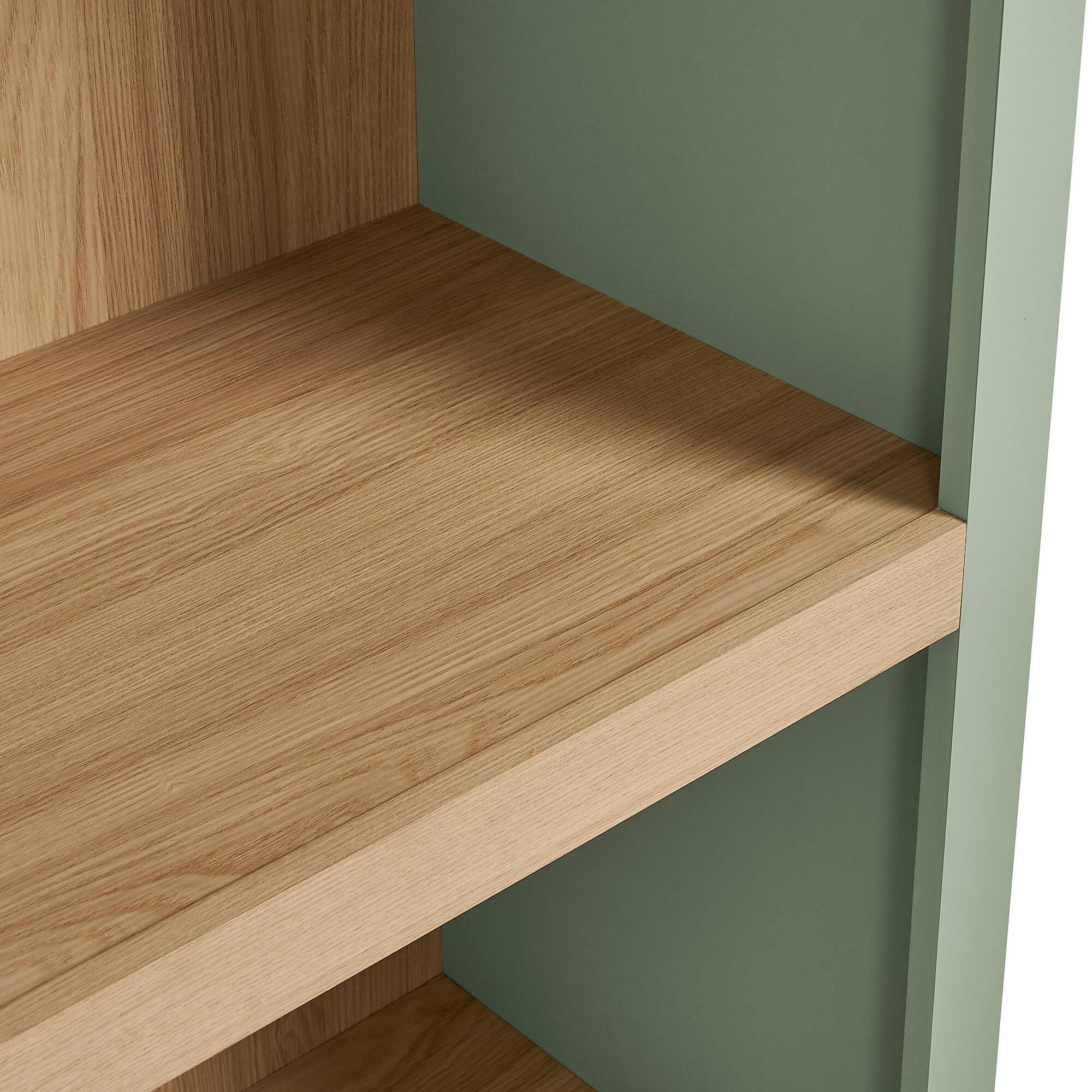 Alt View 4. Modway - Caleb 4 Arched Display Shelf Bookcase by Modway - Sage.