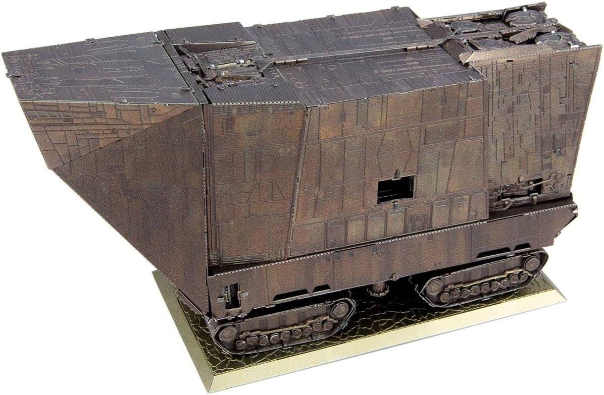 Alt View 1. Metal Earth - Metal Earth Premium Series Star Wars Jawa Sandcrawler 3D Metal Model Kit Fascinations - Silver.