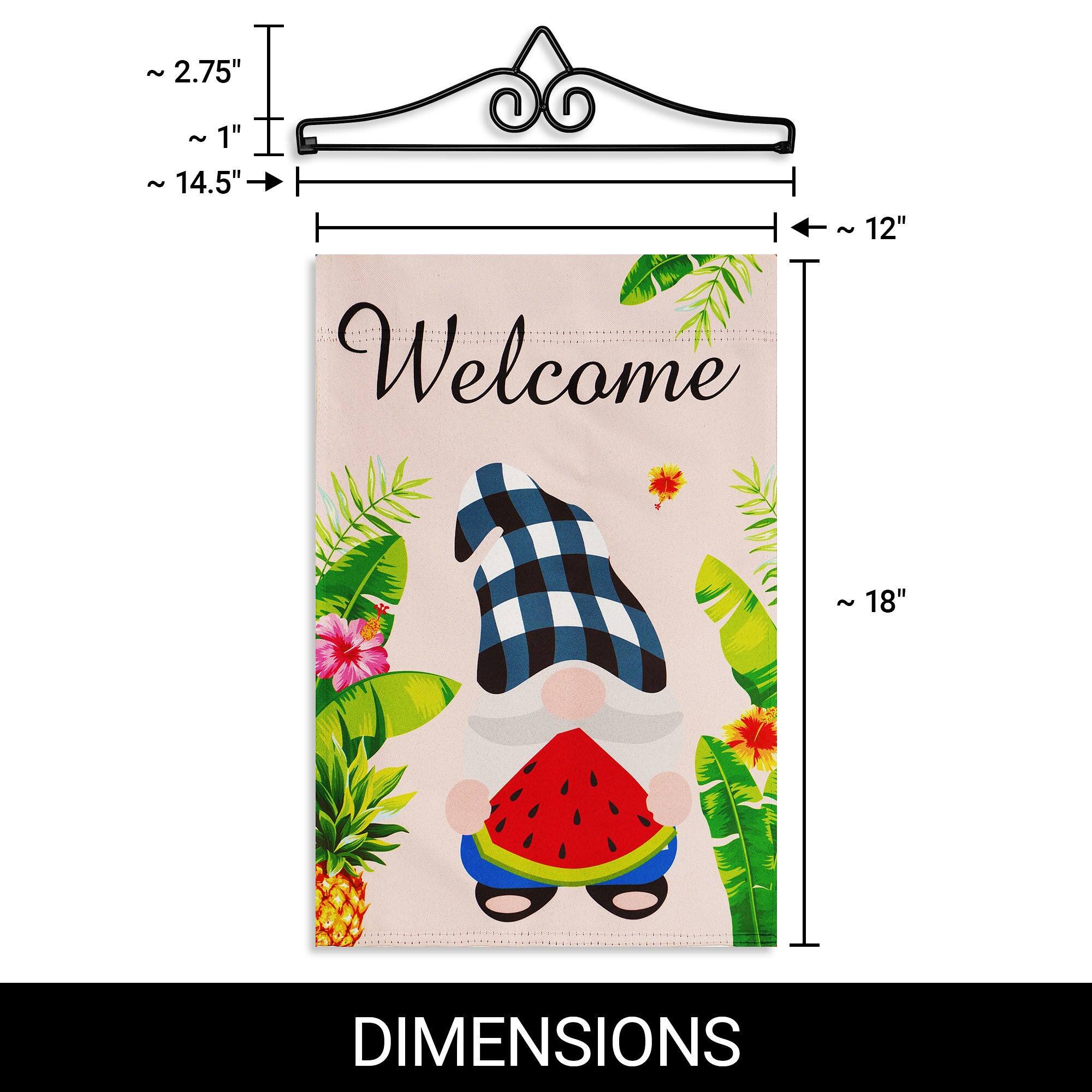 - ~2.75"
- ~1"
- ~14.5"
- ~12"
- Welcome
- ~18"
- DIMENSIONS