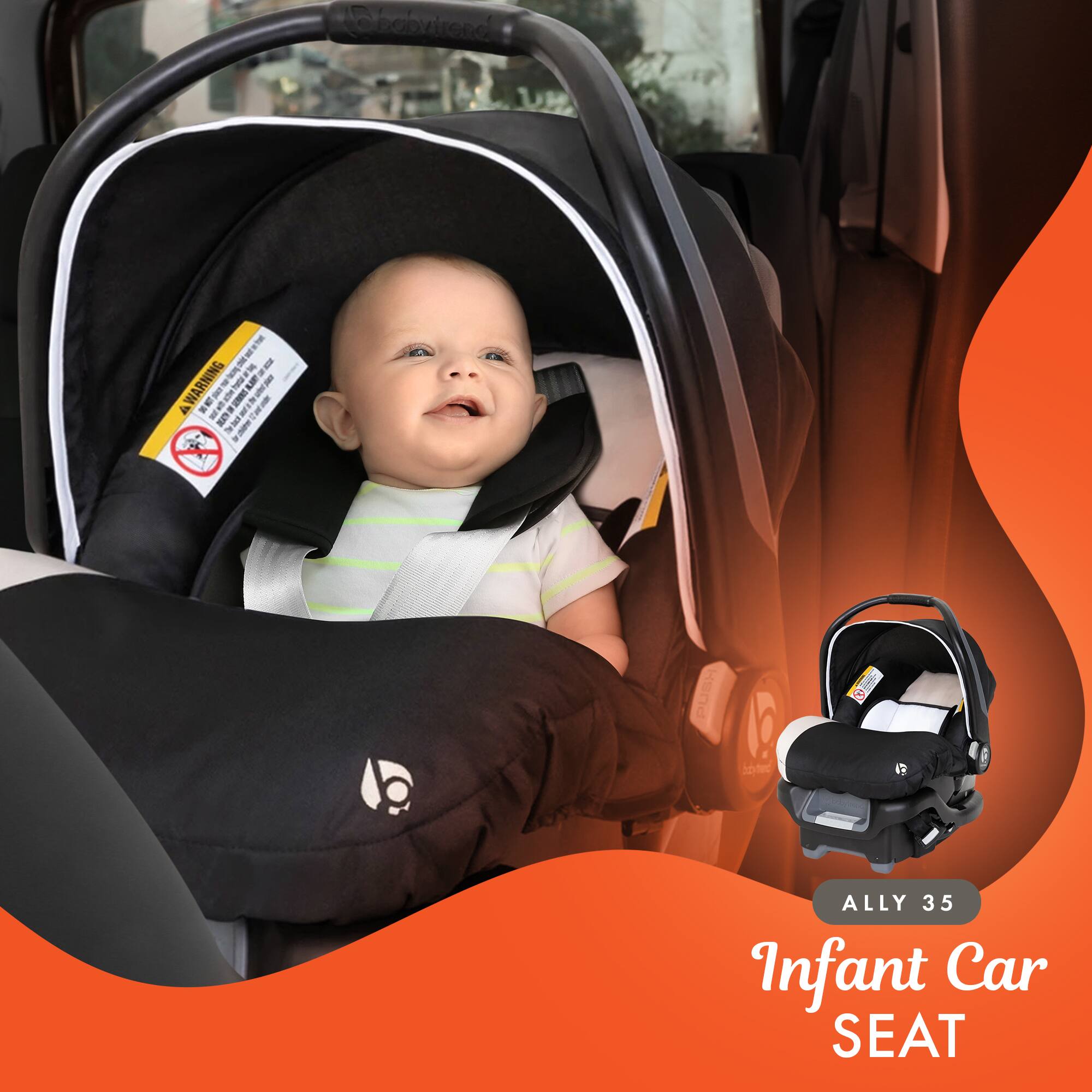 bcbyirerd E I I 8 WARNING D an I I  A I 4 C Hand !  5 4 I ALLY 35 Infant Car SEAT

ALLY 35  
Infant Car SEAT