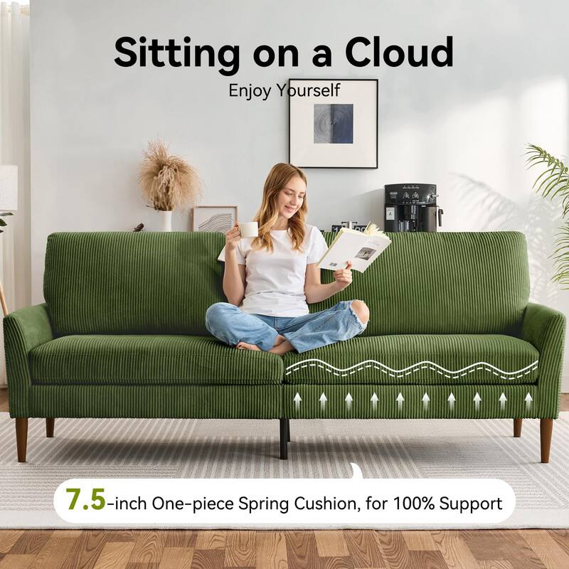 Sitting on a Cloud  
Enjoy Yourself  

7.5-inch One-piece Spring Cushion, for 100% Support