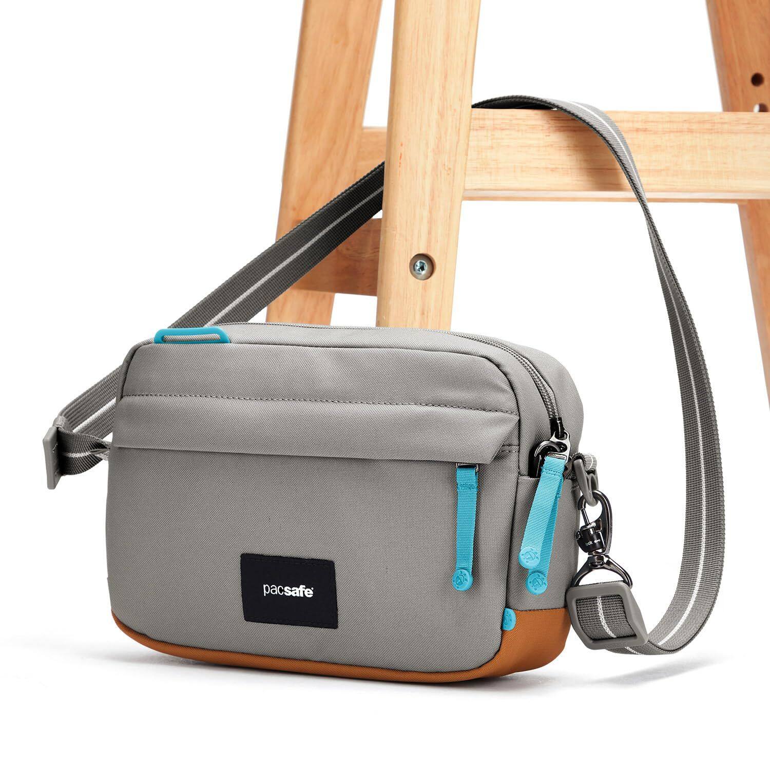 Alt View 2. Pacsafe - Pacsafe GO Crossbody - Stone.