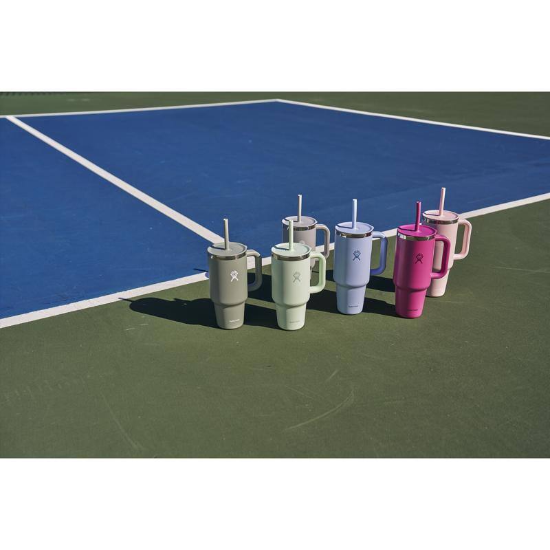 Alt View 4. Hydroflask - 40 fl. oz. BPA Free Insulated Straw Tumbler - Reef.